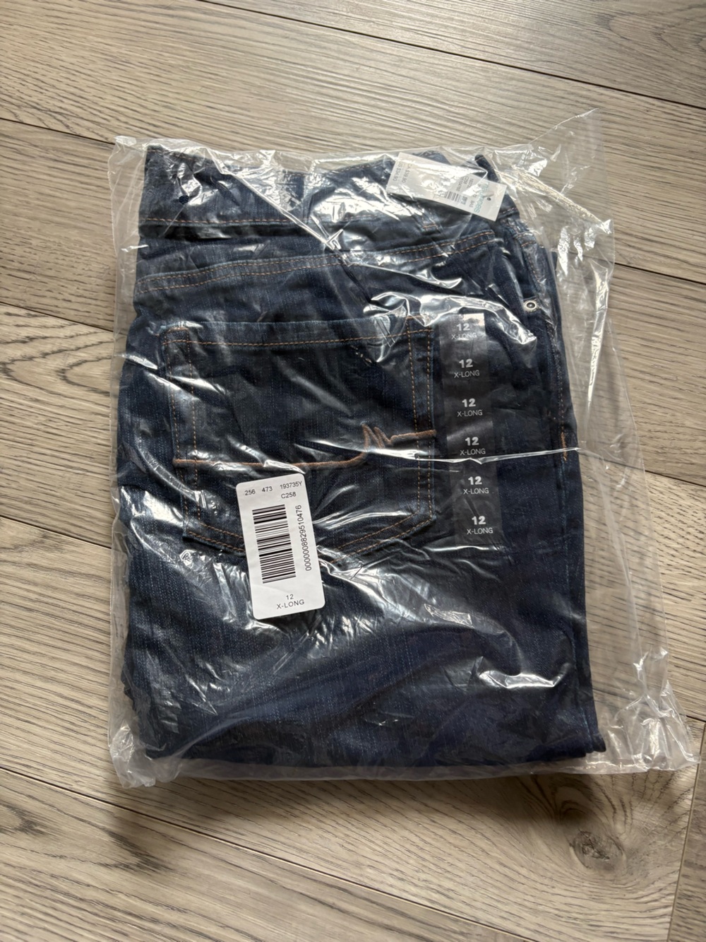 Dark Blue Denim Jeans